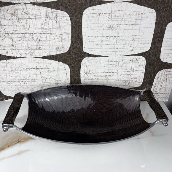 Zodax MCM Scandinavian Style Catch All Dish Fruit Bowl Centerpiece Home Decor - Picture 13 of 14